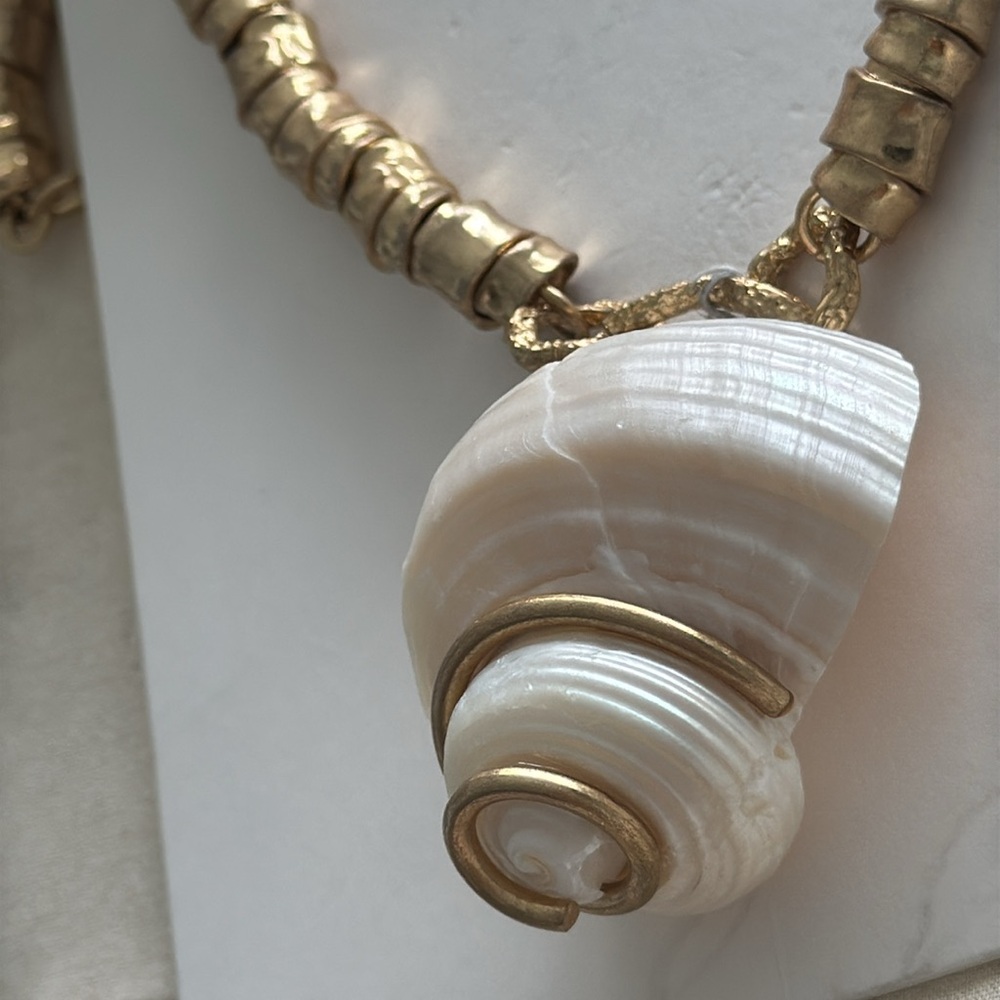 ZARA Shell Necklace - Picture 11 of 14